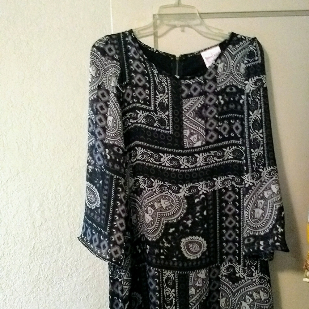 Sz M Romeo & Juliet Couture lined dress excellent